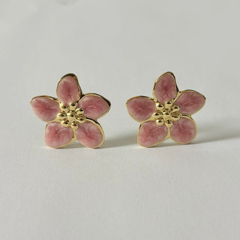 Boucles Manel rose