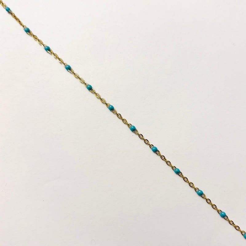Bracelet Inaya bleu canard