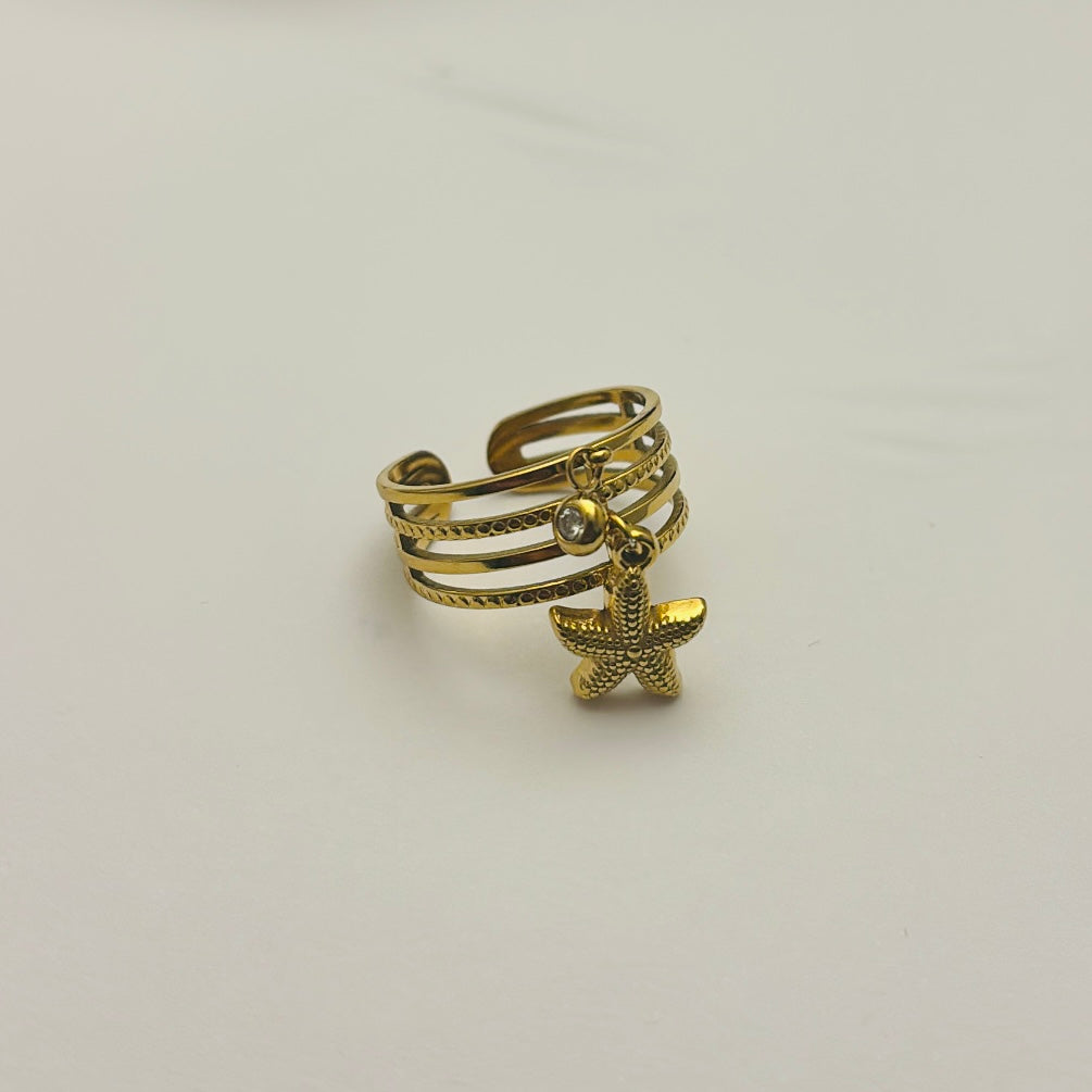 Bague "Isla" -breloque
