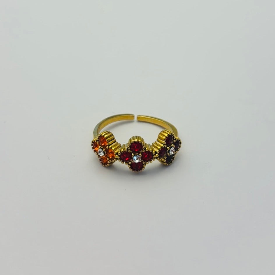Bague Aélys rouge