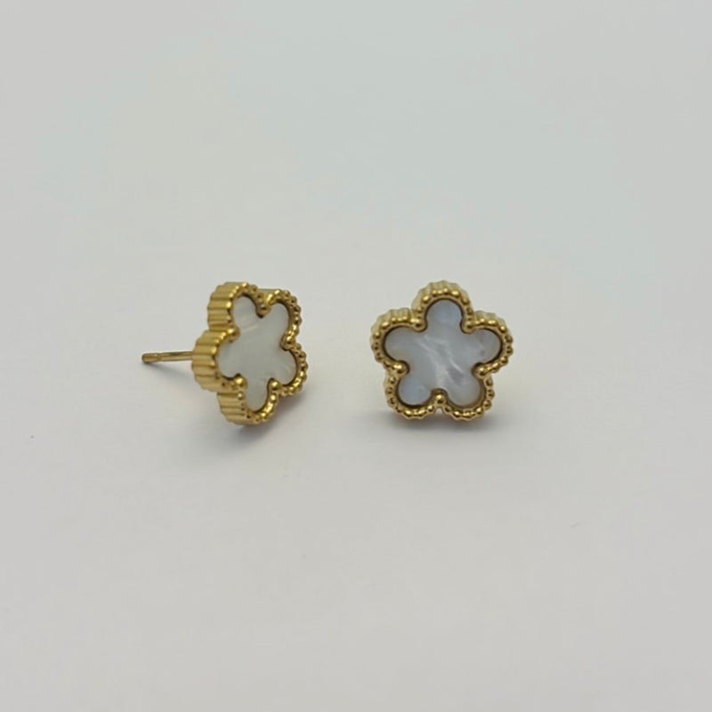 Boucles Clover blanches