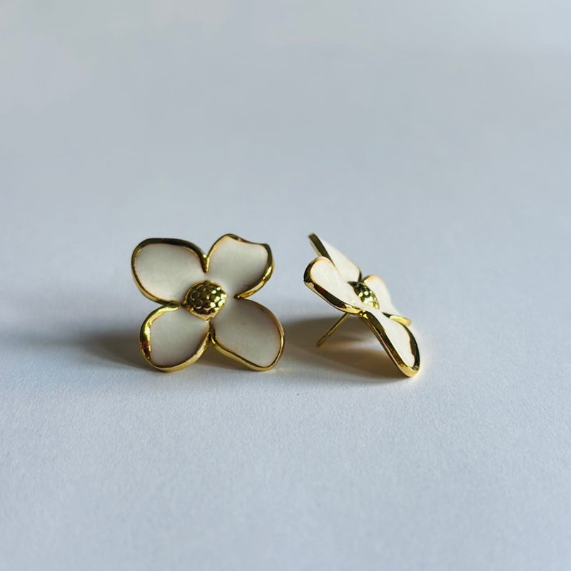 Boucles Lara blanches