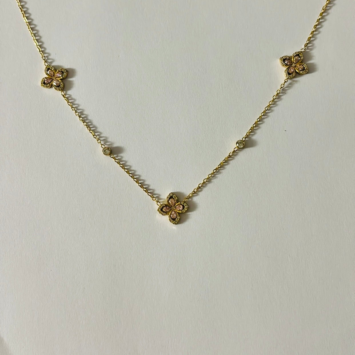 Collier Stella rose