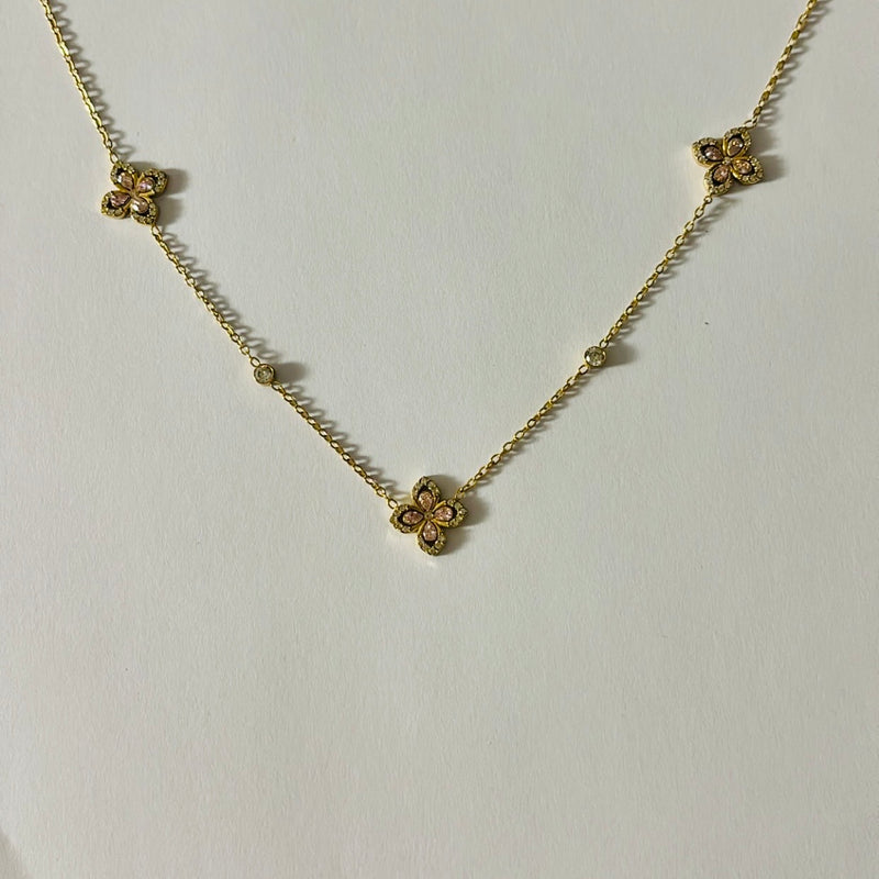 Collier Stella rose