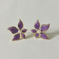 Boucles Néla violettes