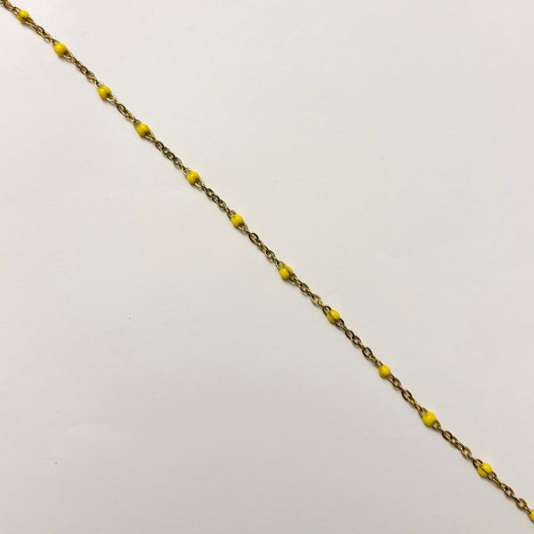Bracelet Inaya jaune
