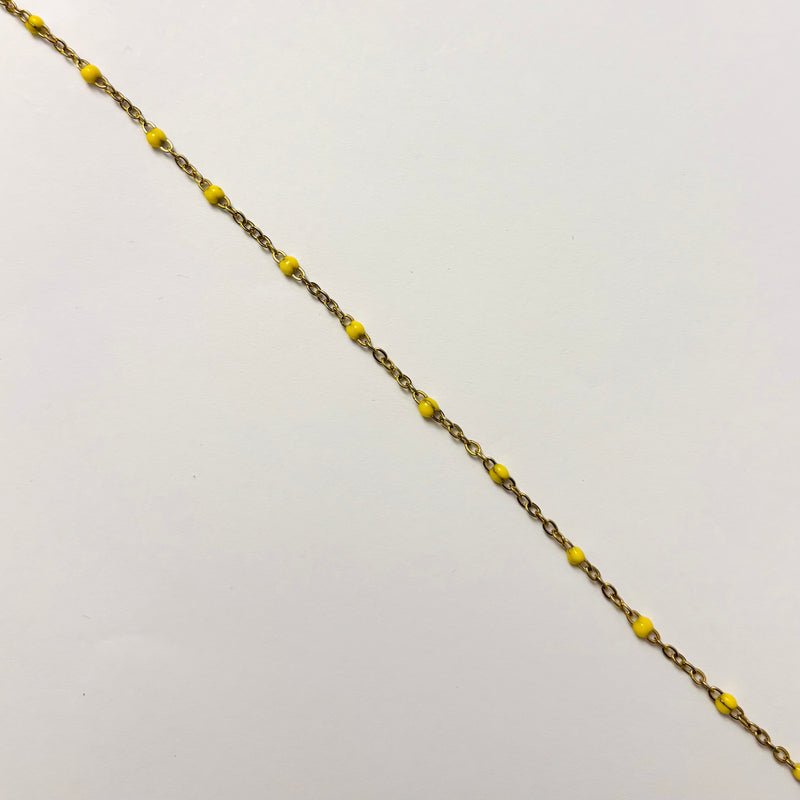 Bracelet Inaya jaune