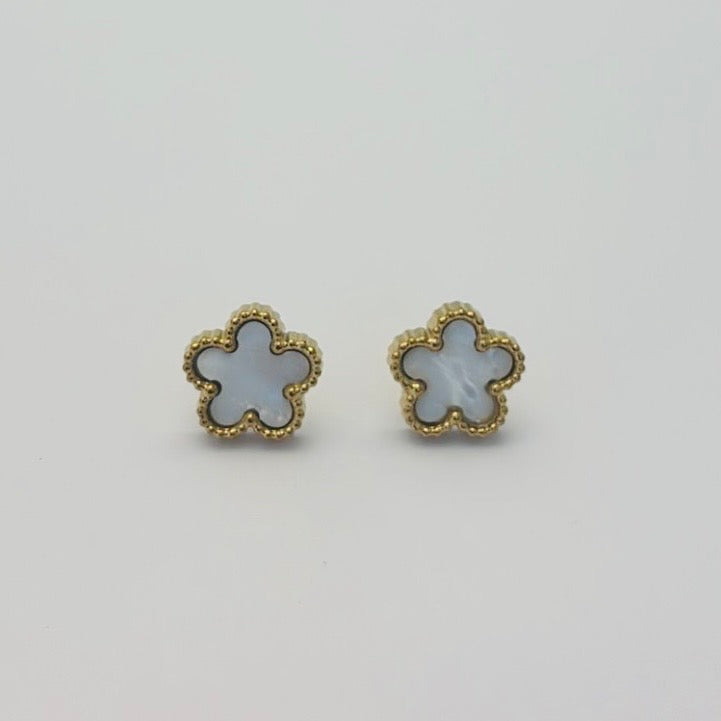 Boucles Clover blanches