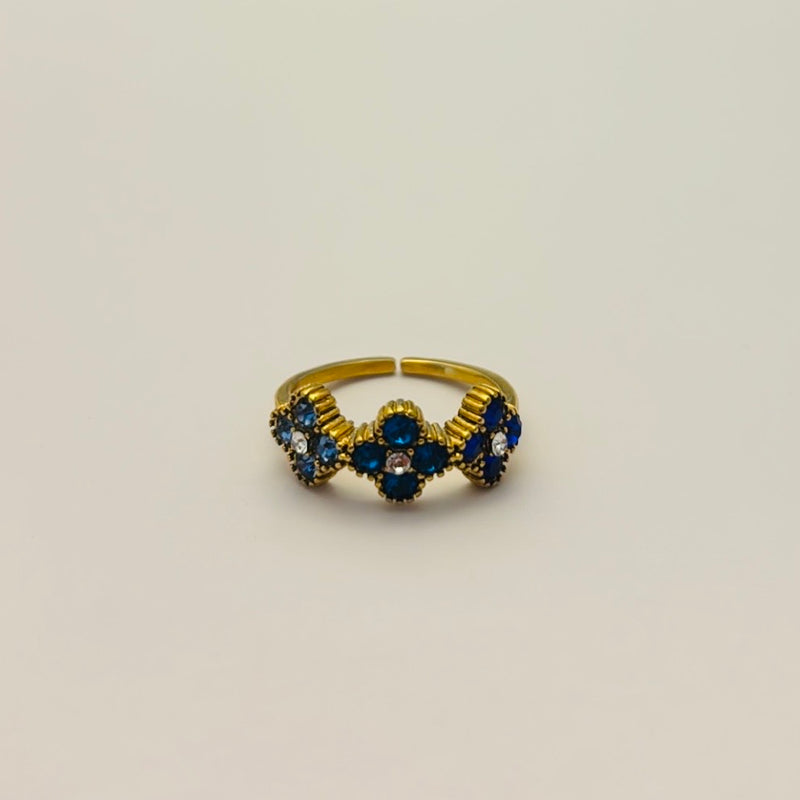 Bague Aélys bleu