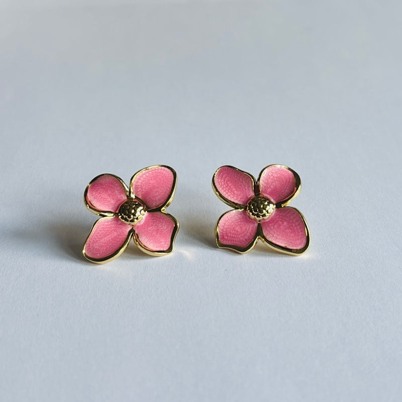 Boucles Lara rose
