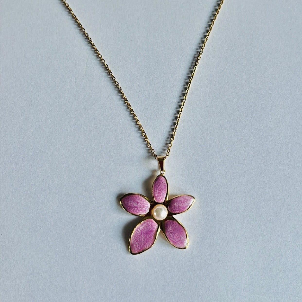 Collier Néla violet