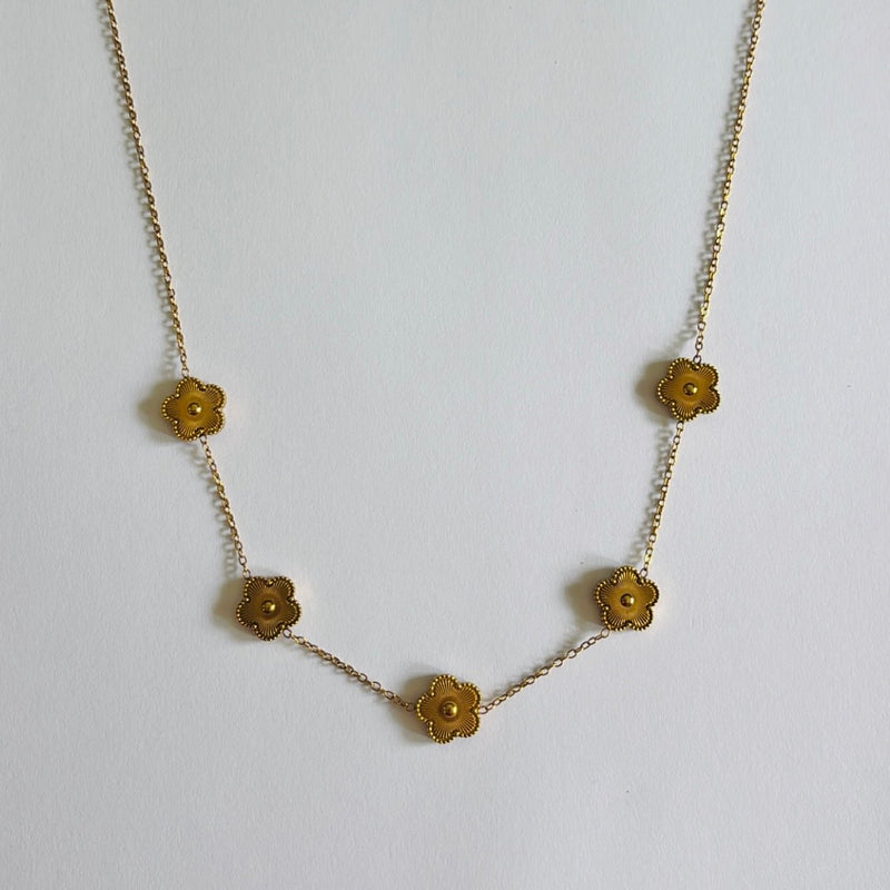 Collier Clover doré