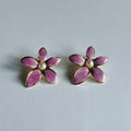 Boucles Néla Violette