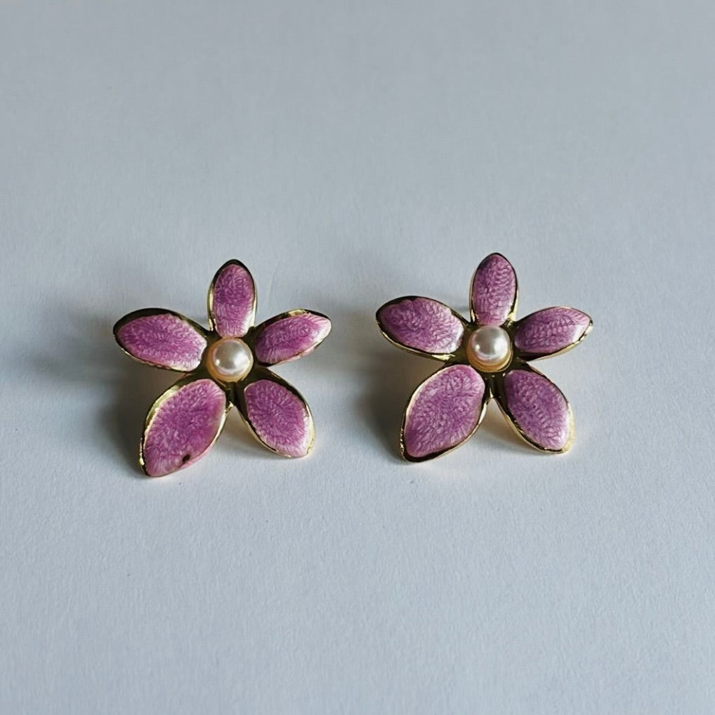 Boucles Néla Violette