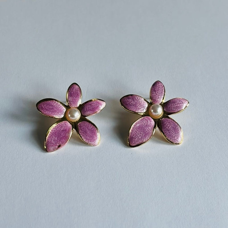 Boucles Néla Violette