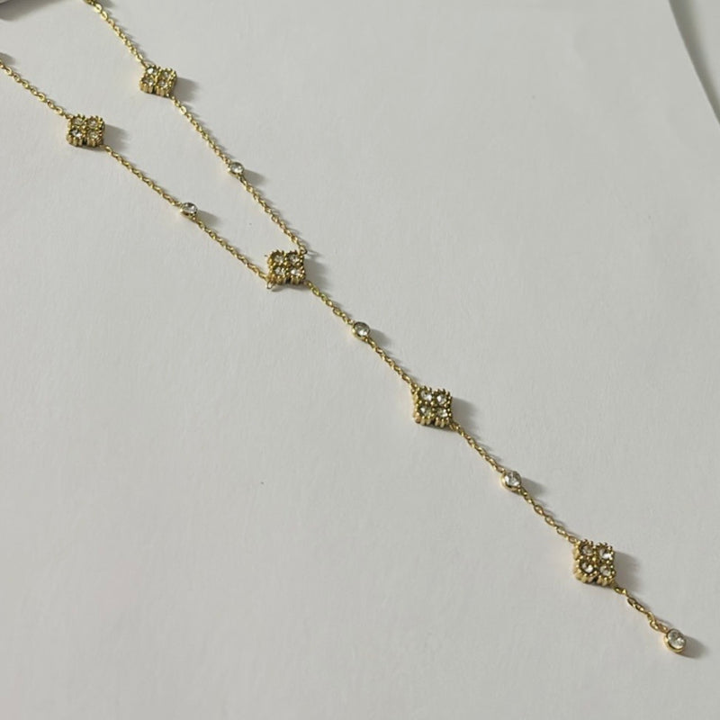 Collier Mayra blanc