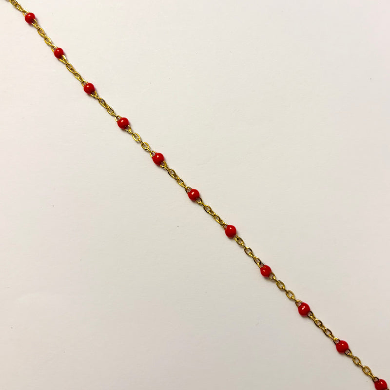 Bracelet Inaya rouge