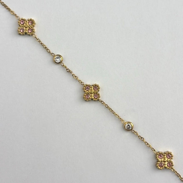 Bracelet Mouna rose