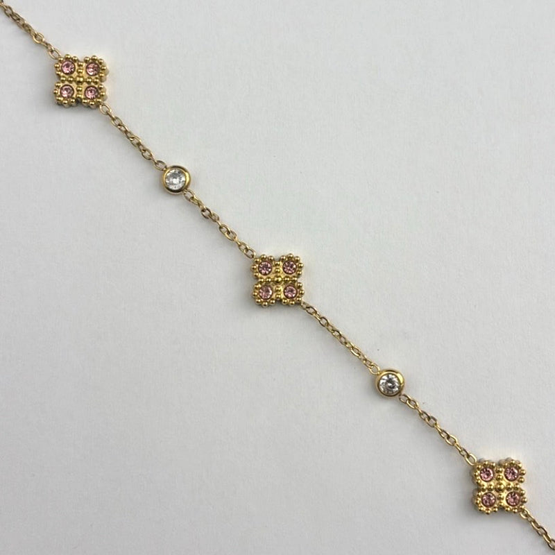 Bracelet Mouna rose