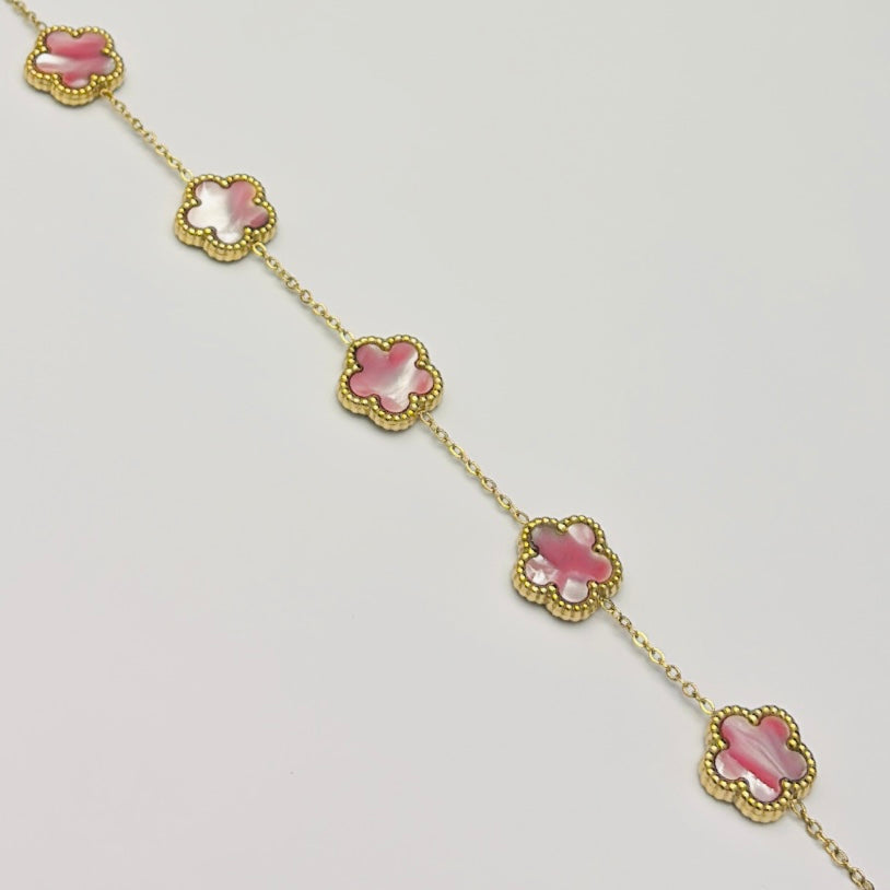 Bracelet Clover rose