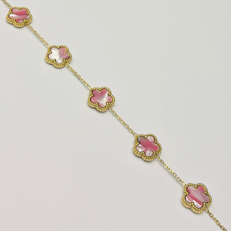 Bracelet Clover rose